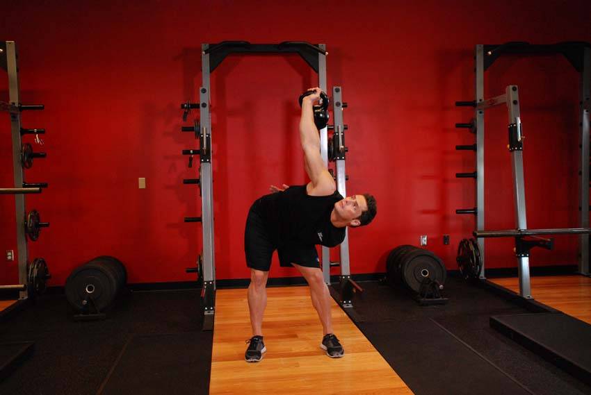 Advanced Kettlebell Windmill — Kettlebell Abdominals exercise demonstration