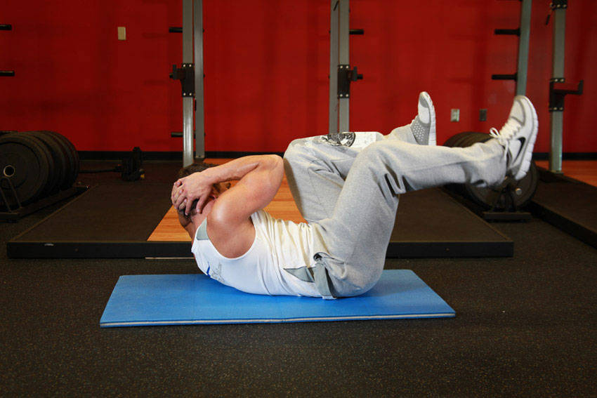 Air Bike — Body Weight Abdominals exercise demonstration
