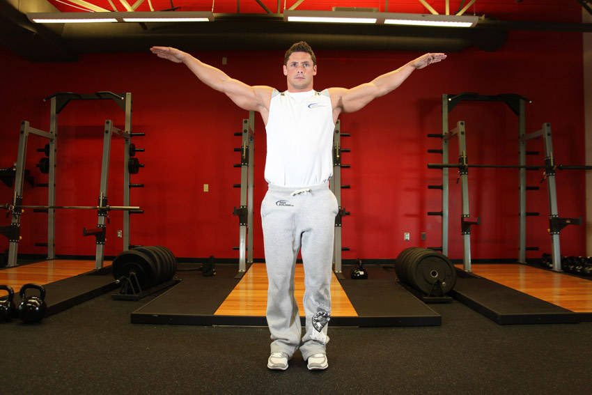Arm Circles — Body Weight Shoulders exercise demonstration