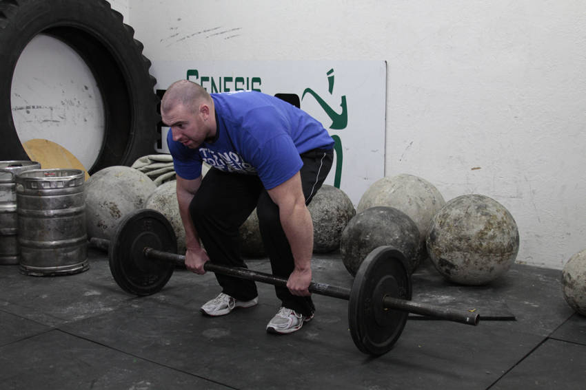 Axle Deadlift — Other Lower Back exercise demonstration
