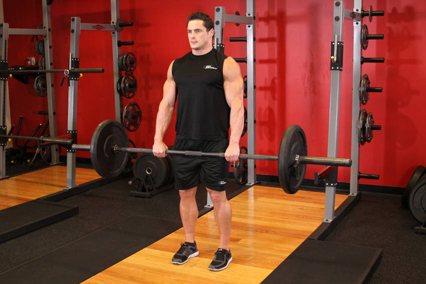 Barbell Deadlift — Barbell Lower Back exercise demonstration