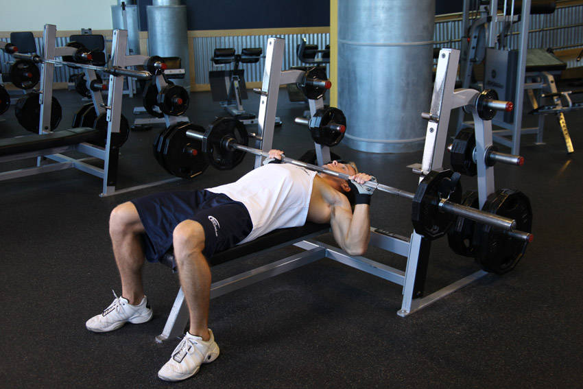 Barbell Guillotine Bench Press