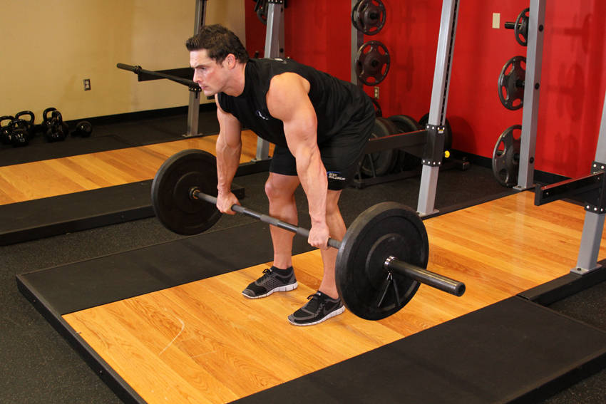 Barbell Rear Delt Row — Barbell Shoulders exercise demonstration