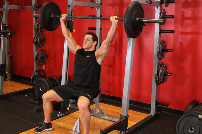 Barbell Shoulder Press — Barbell Shoulders exercise demonstration