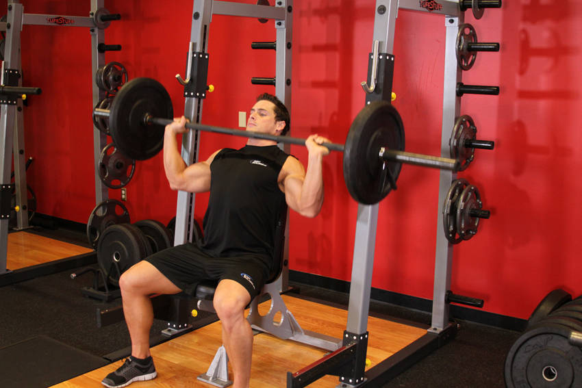 Barbell Shoulder Press — Barbell Shoulders exercise demonstration