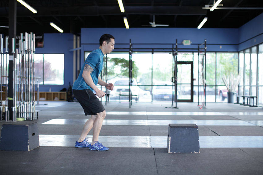 Box Skip — Other Hamstrings exercise demonstration