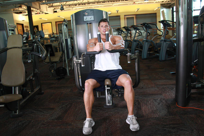 Butterfly — Machine Chest exercise demonstration
