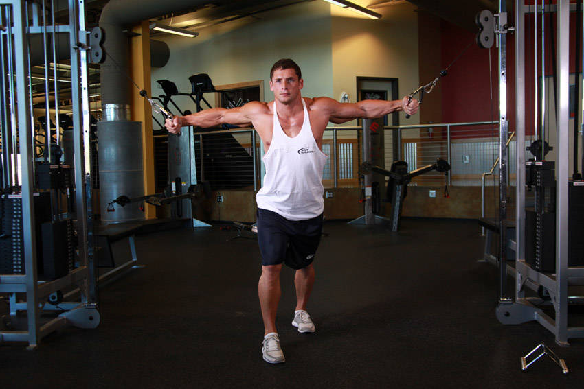 Cable Crossover — Cable Chest exercise demonstration