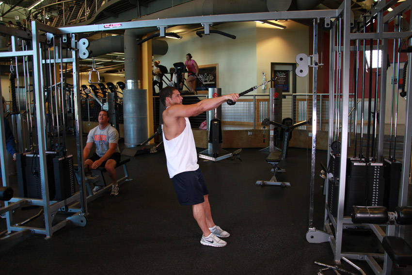 Cable Rope Rear-Delt Rows — Cable Shoulders exercise demonstration