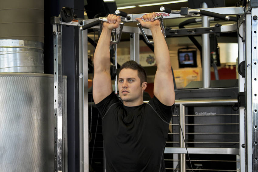 Cable Shoulder Press — Cable Shoulders exercise demonstration