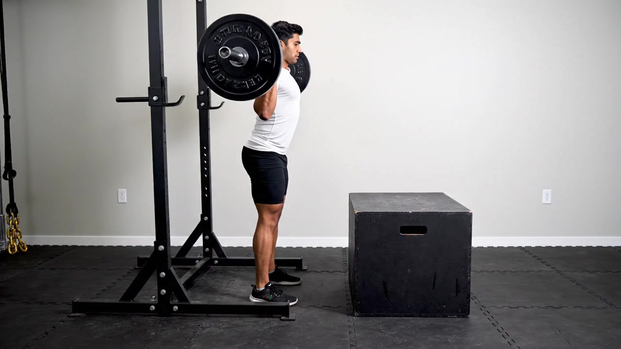 Chair Squat — Machine Quadriceps exercise demonstration