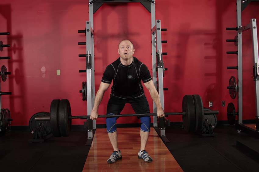 Clean Pull — Barbell Quadriceps exercise demonstration