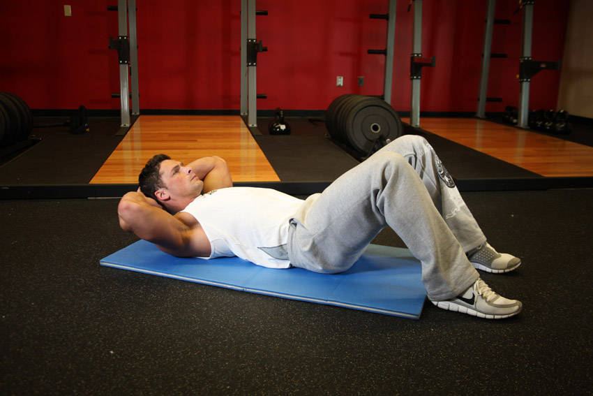 Cross-Body Crunch — Body Weight Abdominals exercise demonstration