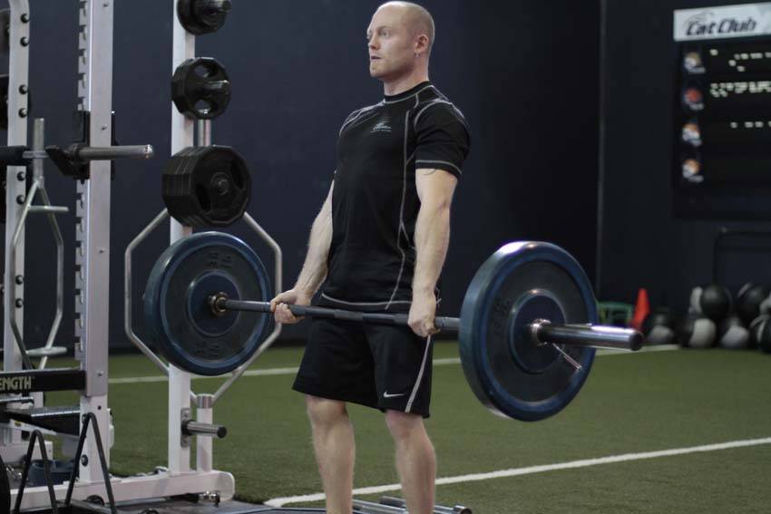 Deficit Deadlift — Barbell Lower Back exercise demonstration