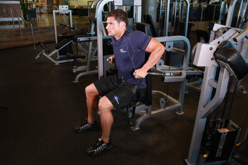 Dip Machine — Machine Triceps exercise demonstration