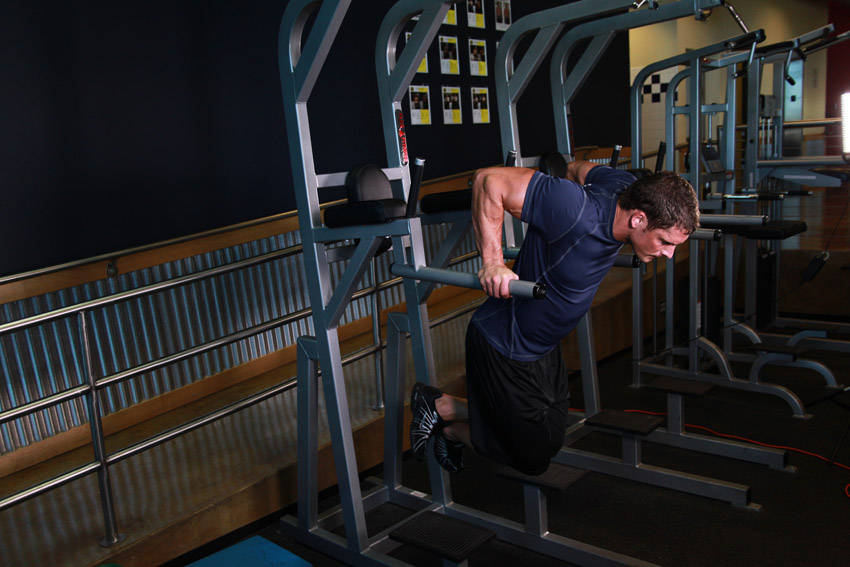 Dips - Chest Version — Other Chest exercise demonstration