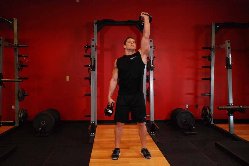 Double Kettlebell Windmill — Kettlebell Abdominals exercise demonstration