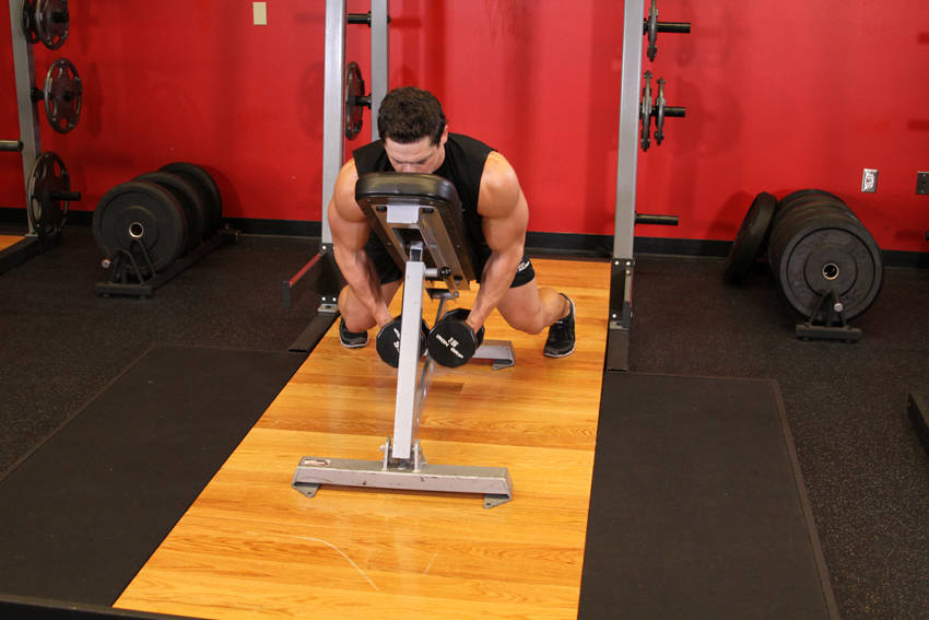 Dumbbell Lying Rear Lateral Raise — Dumbbell Shoulders exercise demonstration