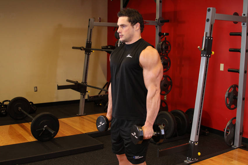 Dumbbell Raise — Dumbbell Shoulders exercise demonstration