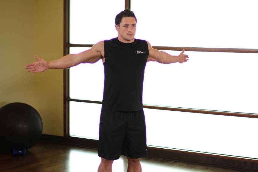 Dynamic Chest Stretch — Body Weight Chest exercise demonstration