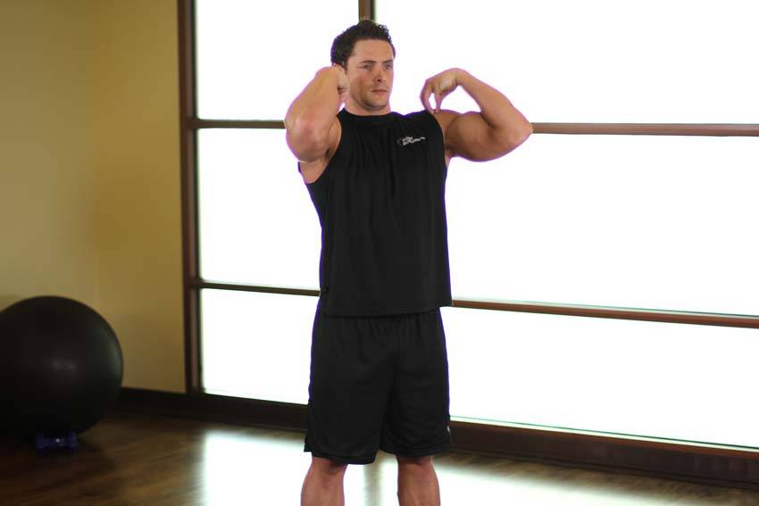 Elbow Circles — Body Weight Shoulders exercise demonstration