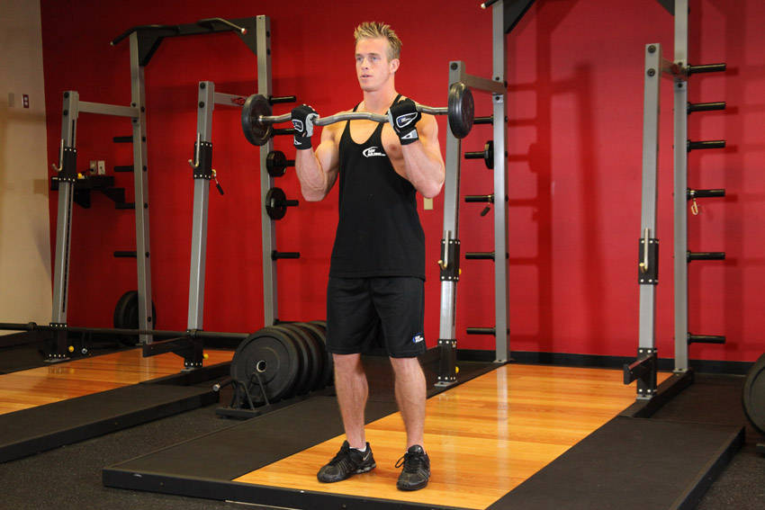 EZ-Bar Curl — EZ Barbell Biceps exercise demonstration