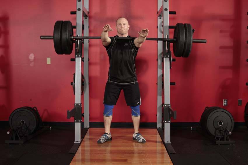 Frankenstein Squat — Barbell Quadriceps exercise demonstration