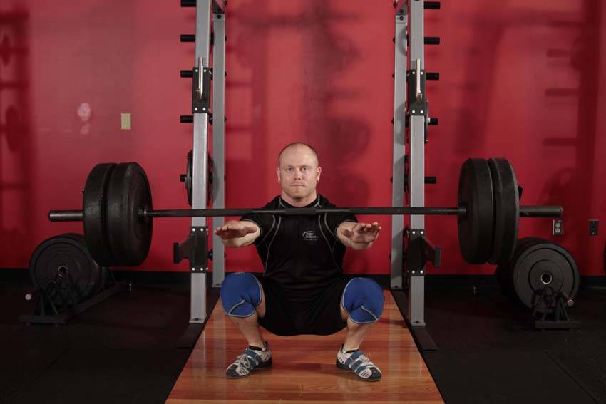 Frankenstein Squat — Barbell Quadriceps exercise demonstration