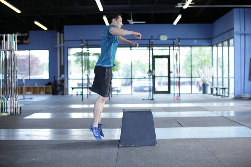 Front Box Jump — Other Hamstrings exercise demonstration