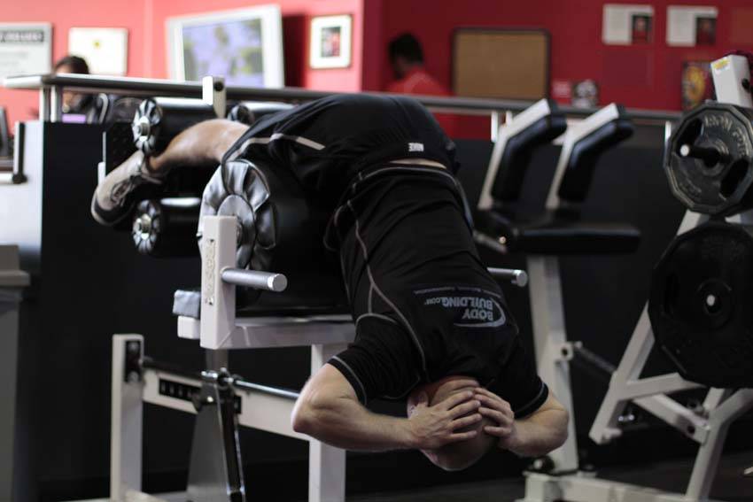 Glute Ham Raise — Machine Hamstrings exercise demonstration