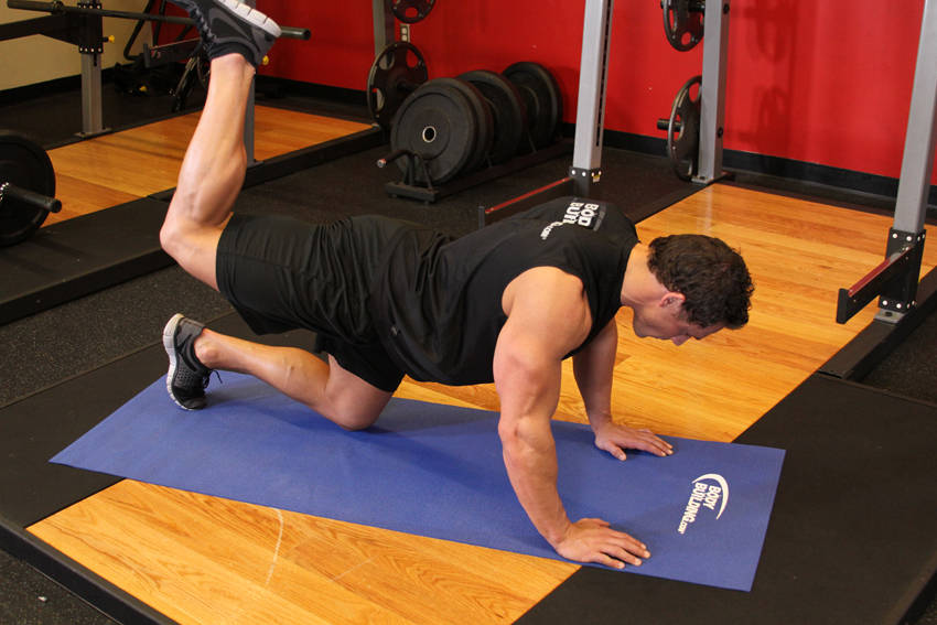 Glute Kickback — Body Weight Glutes exercise demonstration