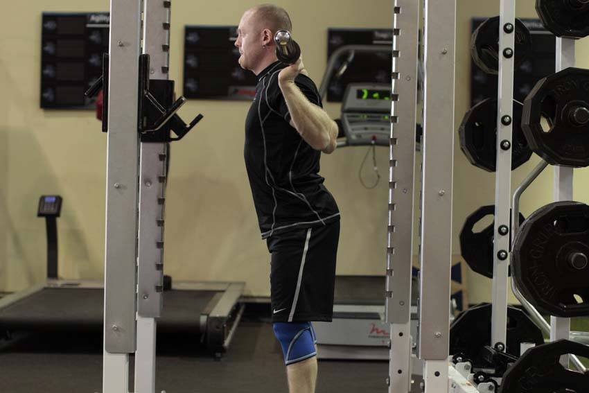 Good Morning — Barbell Hamstrings exercise demonstration