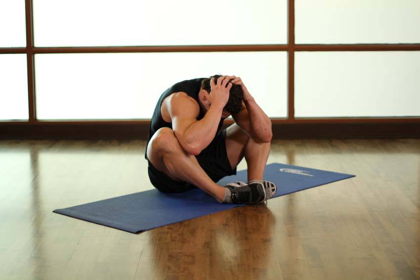 Groin and Back Stretch — Body Weight Adductors exercise demonstration