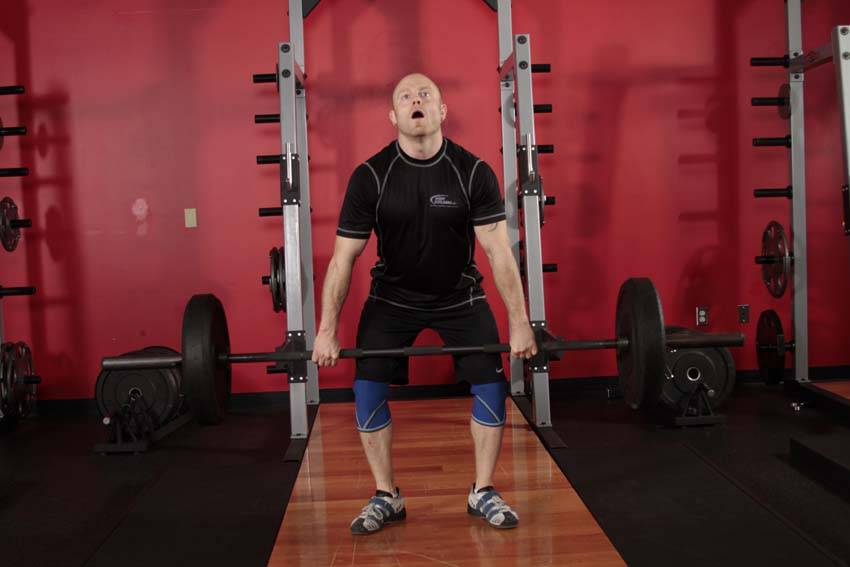Hang Clean — Barbell Quadriceps exercise demonstration