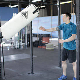 Heavy Bag Thrust — Other Chest exercise demonstration