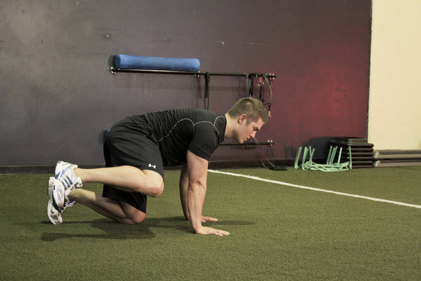 Hip Circles (prone) — Body Weight Abductors exercise demonstration