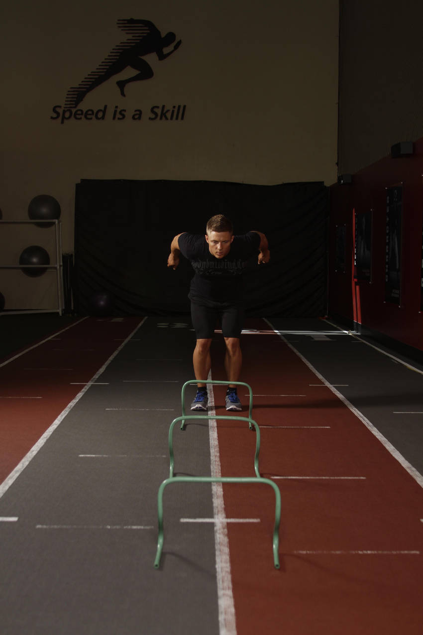 Hurdle Hops — Other Hamstrings exercise demonstration