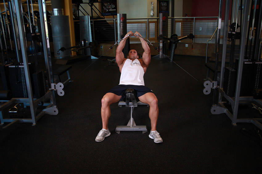 Incline Cable Flye — Cable Chest exercise demonstration