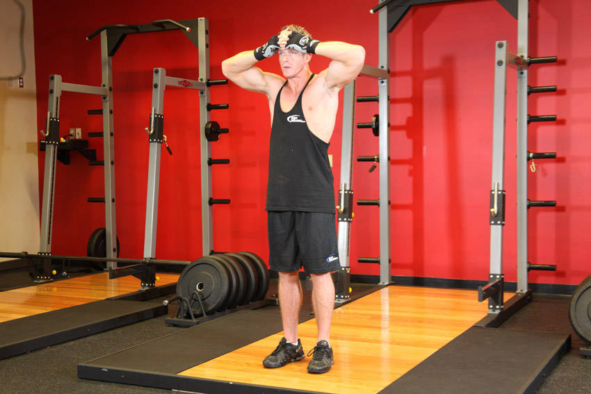 Isometric Neck Exercise - Front And Back — Body Weight Neck exercise demonstration