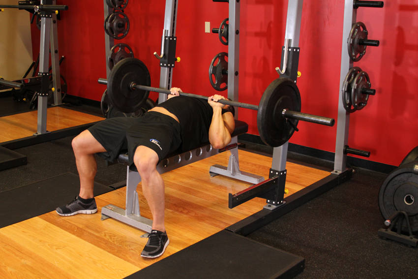 JM Press — Barbell Triceps exercise demonstration