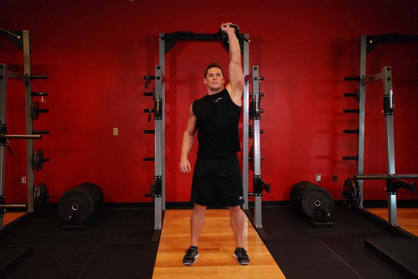 Kettlebell Arnold Press — Kettlebell Shoulders exercise demonstration