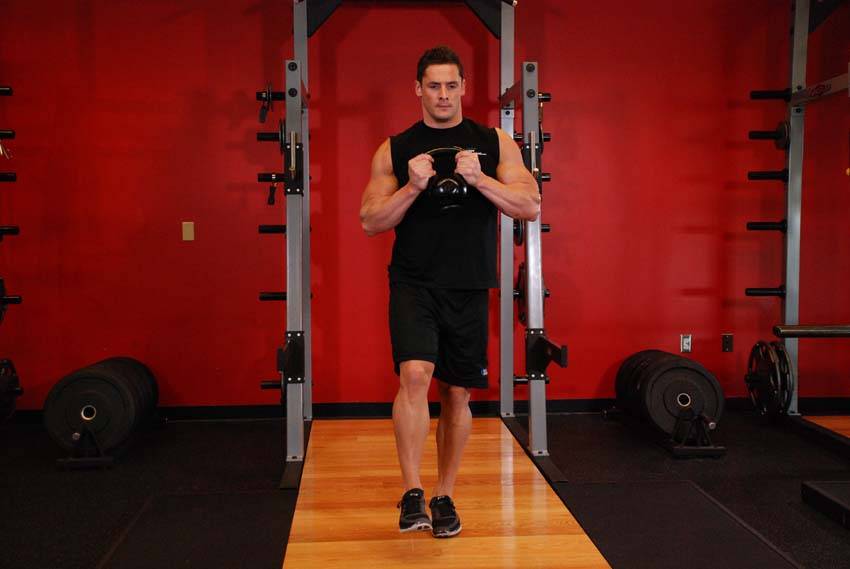 Kettlebell Pistol Squat — Kettlebell Quadriceps exercise demonstration