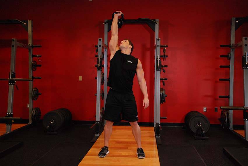Kettlebell Windmill — Kettlebell Abdominals exercise demonstration