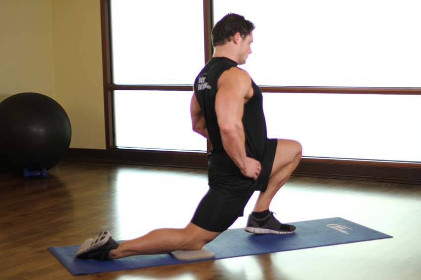 Kneeling Hip Flexor — Body Weight Quadriceps exercise demonstration