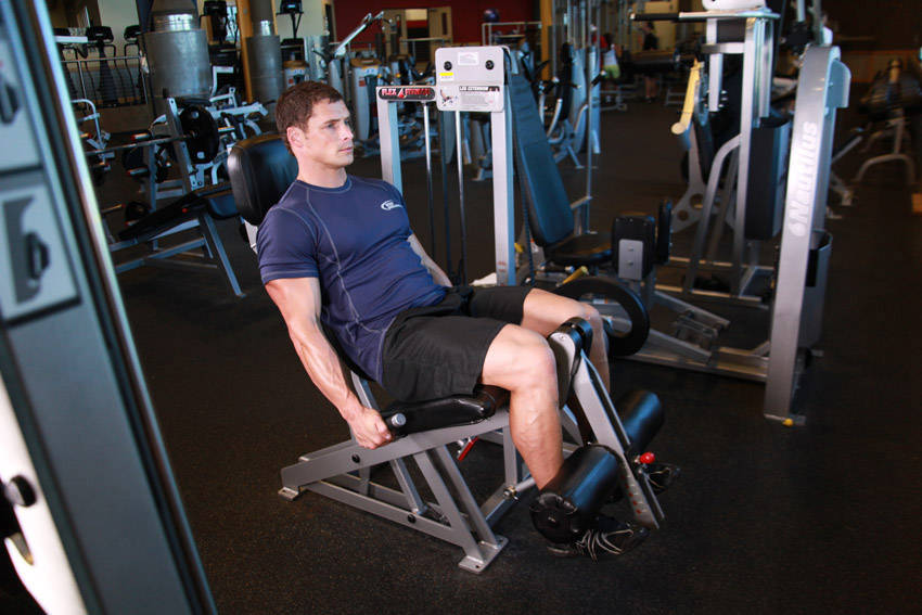 Leg Extensions — Machine Quadriceps exercise demonstration