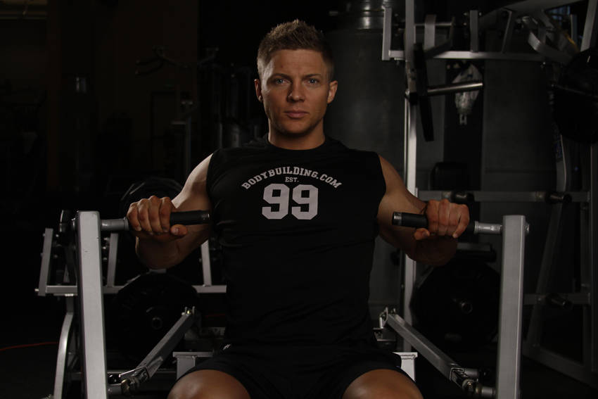 Leverage Chest Press — Machine Chest exercise demonstration