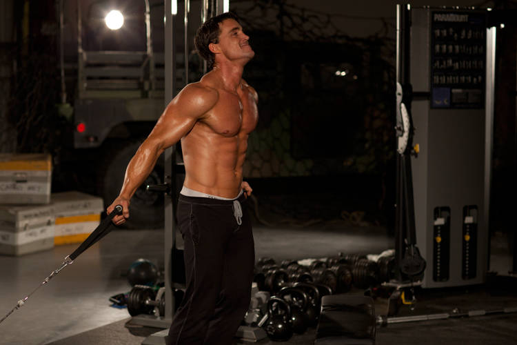 Low Cable Crossover — Cable Chest exercise demonstration