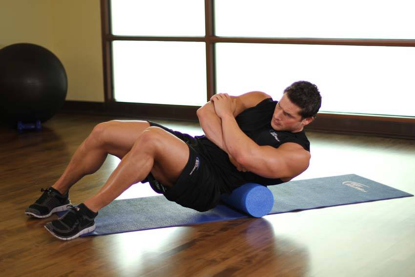 Lower Back-SMR — Roller Lower Back exercise demonstration