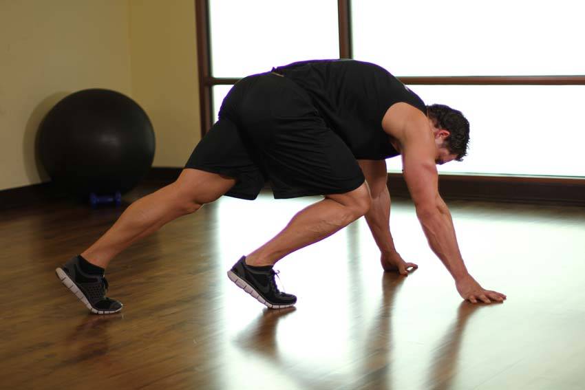 Mountain Climbers — Body Weight Quadriceps exercise demonstration