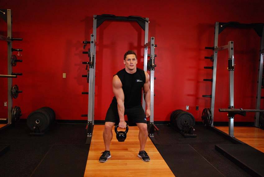 One-Arm Kettlebell Clean and Jerk — Kettlebell Shoulders exercise demonstration